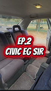 EP.2 | EG9 SIR Seats 💺🔥 Interior upgrade that hits different. #shorts #restored #honda #eg9 #ferio | Zeeshan Shahid