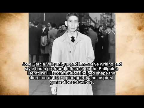 Final output- Survey on Philippine literature Biography and short story of Jose Garcia Villa
