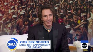 Rick Springfield looks back at Live Aid 40 years later