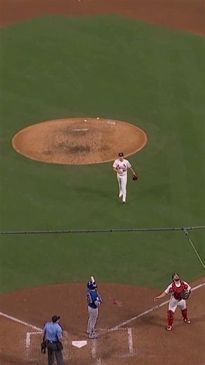 MLB Umpire Makes a Gold Glove Catch!