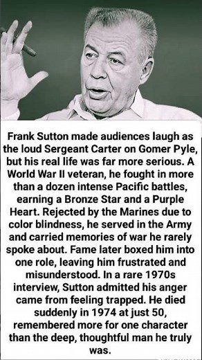 Behind the Shout: The Quiet Life of Frank Sutton