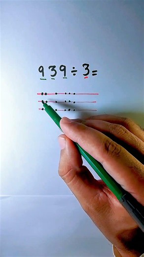 Easy Division Method | Learn Division Step by Step. #maths #shorts