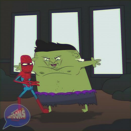 This Spider-Man vs Hulk Fight is INSANE #marvel #animation #shorts