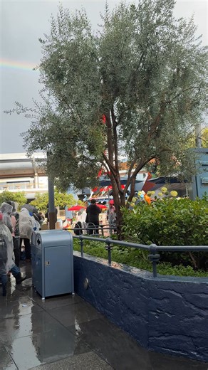 4.3K views · 55 reactions |  Beautiful double rainbow at Disneyland this past weekend. It was such a special moment with everyone marveling at the sky! We were walking off of Space Mountain when we saw it. | Mickey Visit | Facebook