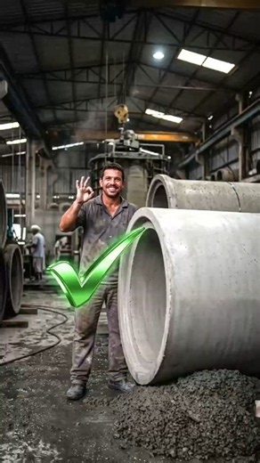 Como eles Fazem Tubo de Concreto? 😱