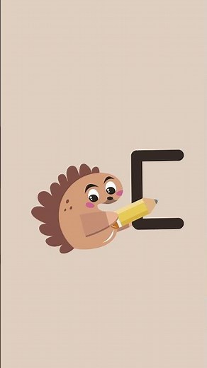 Como escribir la "E" mayúscula #lasvocalesparaniños #aeiou #lasvocales