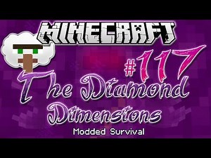 "VILLAGE IN THE SKY" | Diamond Dimensions Modded Survival #117 | Minecraft