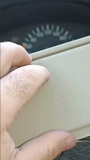 Removing the Sun Visor Mirror