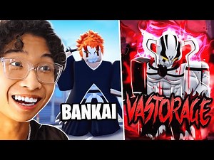 Starting from BANKAI To VIZARD To VASTORAGE In Roblox Peroxide