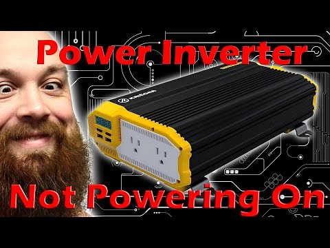 FIXING AN INVERTER EASILY! - Krieger KR1500