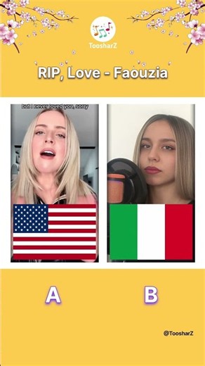 RIP, Love - Faouzia 🎤 | Who Sang It Better? | Cover Battle | ToosharZ
