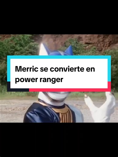 Merric se convierte en Power Ranger por primera vez