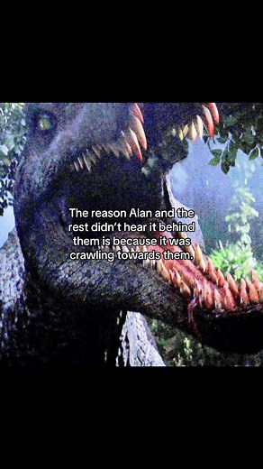 Spinosaurus crawling scene Jurassic Park 3 — why they didn’t hear it