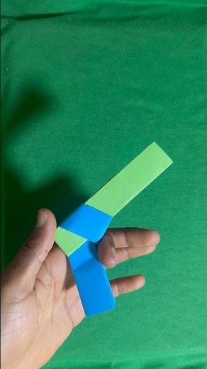 Eazy origami paper gun