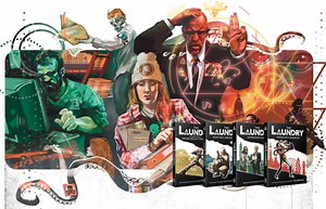 The Laundry Roleplaying Game (Full video, click the link below.) https://www.kickstarter.com/projects/cubicle-7-games/the-laundry-roleplaying-game-second-edition?ref=discovery_newest?ref=discovery_newest The award-winning RPG of cosmic horror, tech-driven magic, and occult spycraft returns! Based on ‘The Laundry Files’ by Charles Stross. | Creative New Idea Gizmos