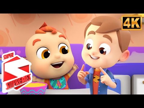 Chew Your Food, Good Habits for Kids & Nursery Rhyme