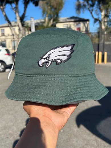 Philadelphia Eagles Bucket Hat | NFL Embroidered Game Day Hat | Unisex Green Streetwear - Etsy