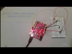 Arduino 3b if/else Sensor controlling LED