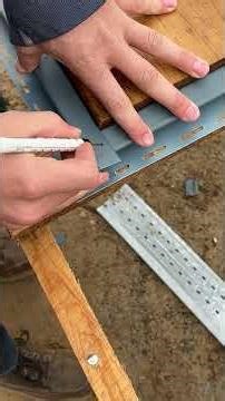 How to cut J channel￼