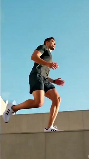 Running on Buildings? Adidas Gravity Run 🏃 | Epic CGI Ad #youtubeshorts