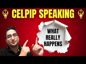 The CELPIP Speaking Process...