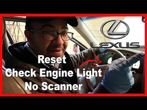 How to Reset Check Engine Light with no Scanner - 2000 Lexus GS 300