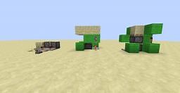 Double piston extenders Minecraft Map