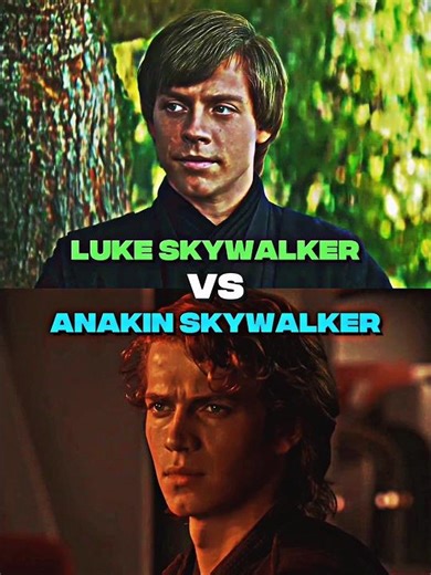 Luke Skywalker VS Anakin Skywalker #starwars #versus #edit ‪@RJStudiosYT‬