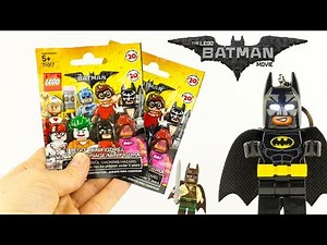 Lego Batman The Movie Surprise Box Minifigures Blind Bags Haul Toy Review Juguetes