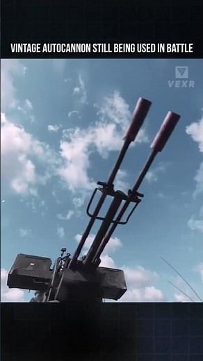 Vintage Autocannon Still Being Used in Battle