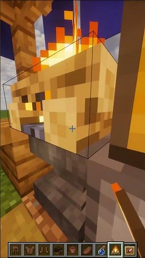 Quick Minecraft Build Hack: Food Shop in 30s