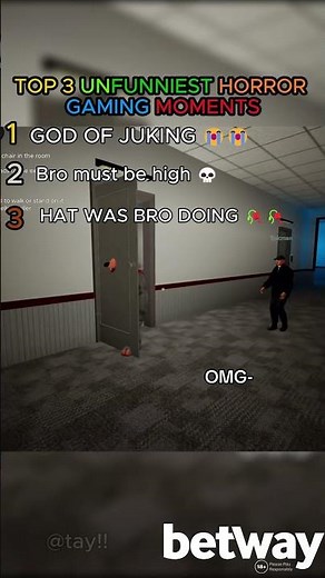 Top 3 Funniest Horror Game Moments