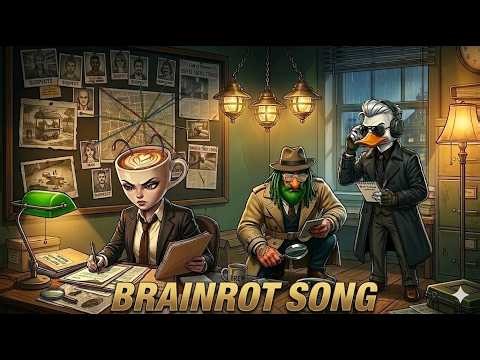 BRAINROT SONG | Brainrot Detective Rap (Official Video) 🔥