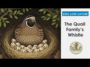 Farm Animals for Kids: The Quail Family’s Whistle | A Fun Story to Learn Quails and Their Babies