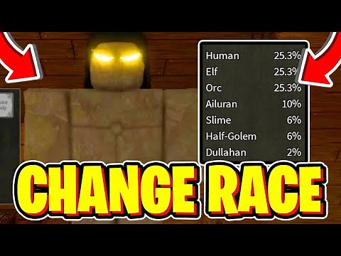 How To CHANGE RACE In RUNE SLAYER! Roblox