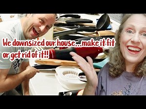 From Overwhelmed to Organized | Kitchen Declutter in Our Downsized Home