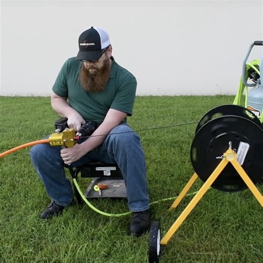 Residential fiber drops just got a serious upgrade. Meet the Fiber Driver with Air Boost—built for fast, clean FTTH installs with control and consistency every time. Less hassle, more productivity. See it deliver → https://jamesontools.com/fiber-installation/ #FiberDriver #AirBoost #FTTH #UtilityTools #JamesonTools | Jameson