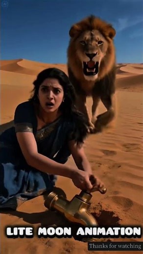 woamn find gold hand pomp on village road 🥹........ai _ tree _save _ water