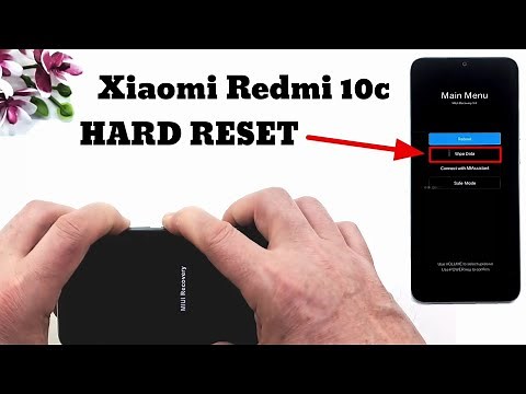 Xiaomi Redmi 10C RESET hard reset