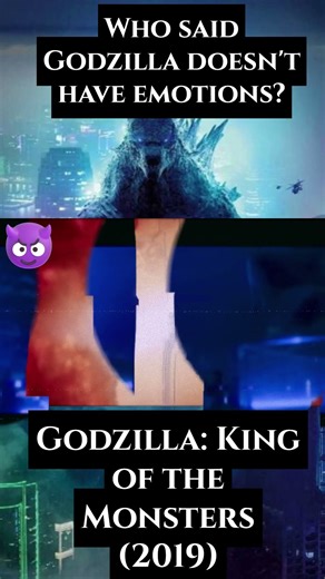 Who said Godzilla doesn't have emotions? #godzilla #monsterverse #movieclips