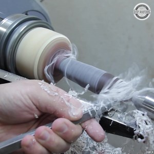 Turning a PINECONE Into an EPIC Handle | David's Woodturning