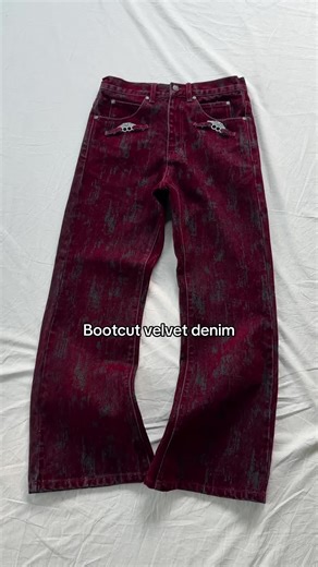Knuckle Bootcut Velvet Pants — 30% Off, Last 50 Pieces