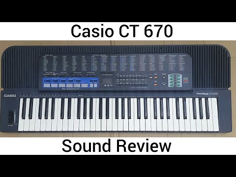 Casio CT 670 demo || Casio CT 670 all Tones and rhythms