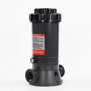 [Hot Item] Custom Chlorine Feeder 9lb for Swimming Pool W/Fittings (6PCS/ctns) in Line Chemical Feeder