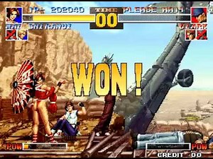KOF 95 - 女性格闘家チーム（LV8）