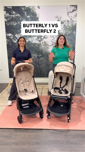 Snuggle Bugz | Canada’s Baby Store on Instagram: "Butterfly 1 vs Butterfly 2 🦋 All the similarities + differences you need to know before you buy #babygear #bugaboobutterfly #snugglebugz"