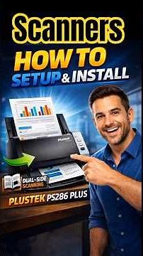 Set up your desktop scanner in minutes! Easy step-by-step tutorial for beginners & pros. #shortvideo