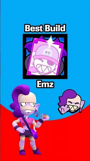 The Best Emz Build in Brawl Stars 🎨