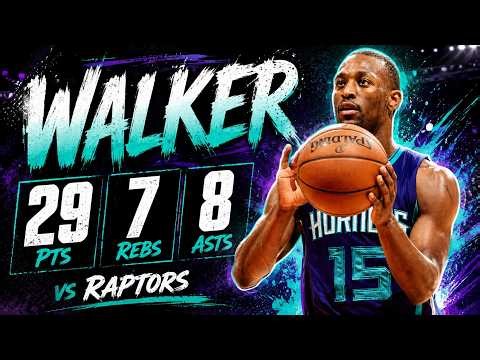 Kemba Walker 29 pts 7 rebs 8 asts vs Raptors 14/15 season