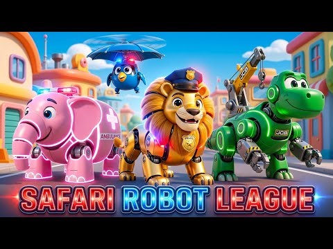 Safari Superhero Robot-League| MECH-World | BUMBLE BEE